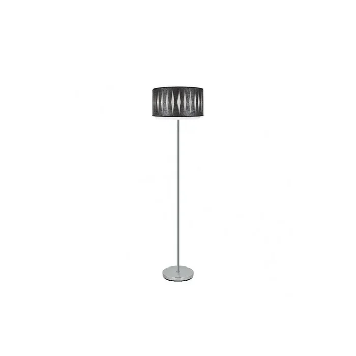 lampara de pie metal color cromo serie alexandra 40cm