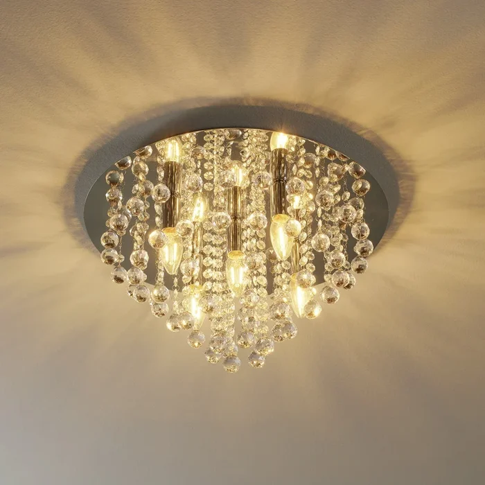 Lámpara de techo brillante Linden, 5 luces
