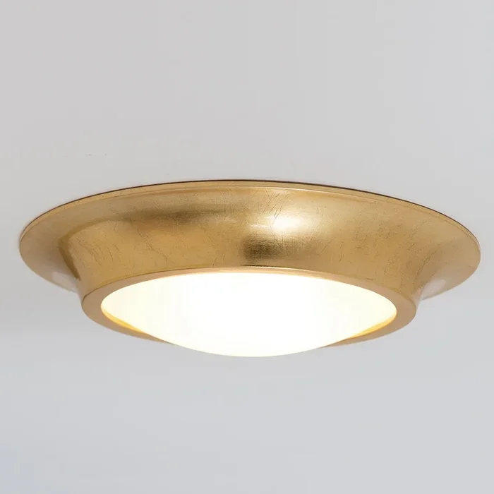 Lámpara de techo de cerámica Spettacolo, dorado