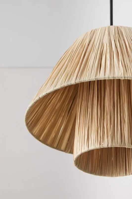 Lámpara de Techo en Rafia Aruel Design Natural – SKLUM