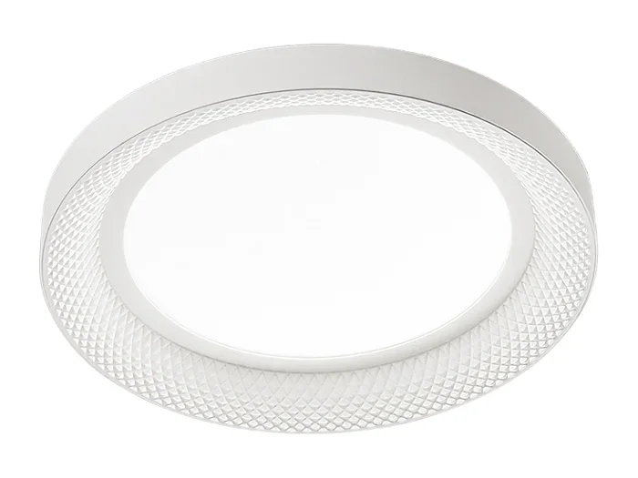 Lámpara de techo LED HIVE en metal blanco mate 40W Perenz ø50cm