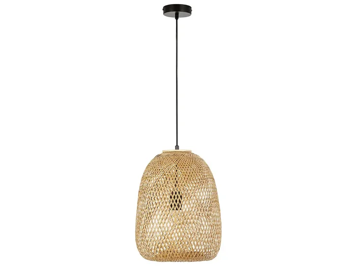 Lámpara de techo Yumei de Bambú, diametro 30 cm