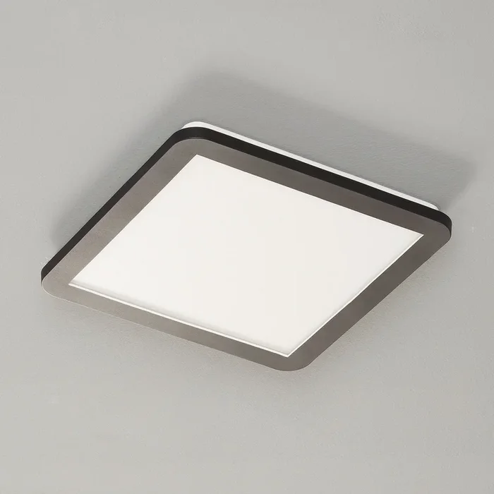 Lámpara LED de techo Camillus, cuadrado, 30 cm