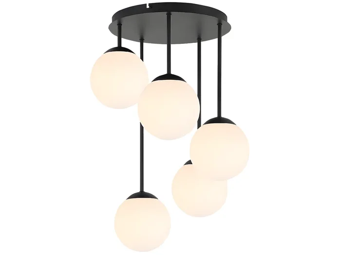 Lámpara Toolight App1816-5Cpr Black White