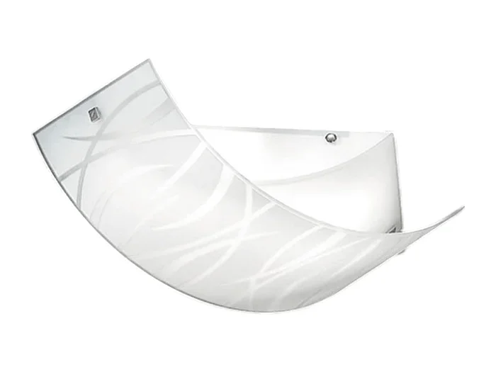 Lámparas de techo Agnese blanco 3XE14 max 3X28W IP20 – Aplique LED de diseño moderno