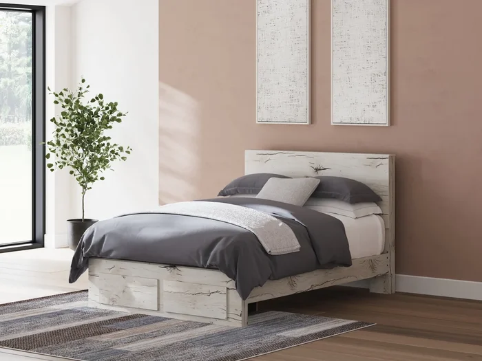 Lawroy Light Natural Queen Storage Platform Bed