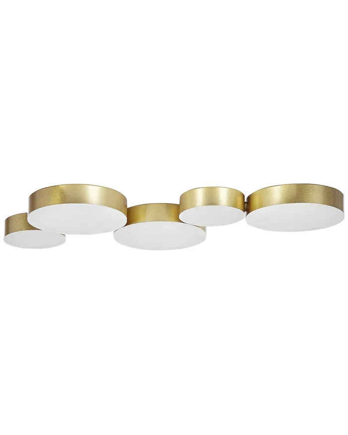 LED Ceiling Lamp LUGA Metal Gold
