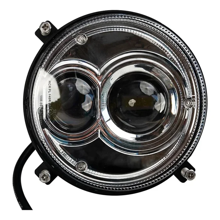 LED Faro delantero para tractor LED/60W/10-30V IP69 5700K redondeado