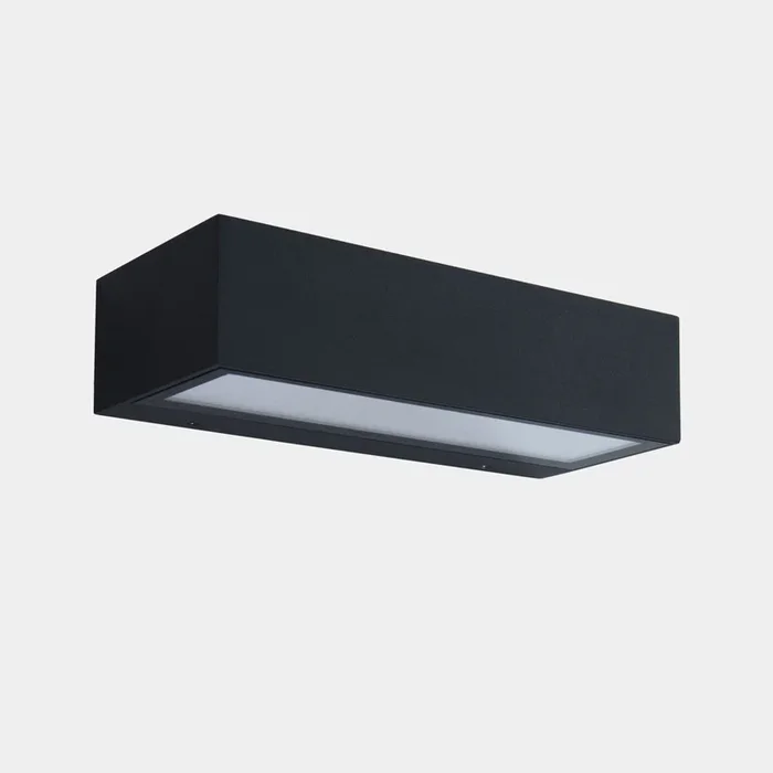 LEDS-C4 Aplique LED para exterior Nemesis, antracita ancho 19,5 cm