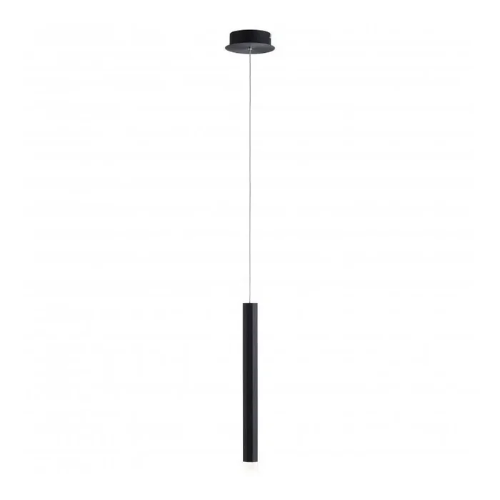 Leuchten Direkt 15202-18 – Lámpara colgante LED BRUNO LED/4,8W/230V negro