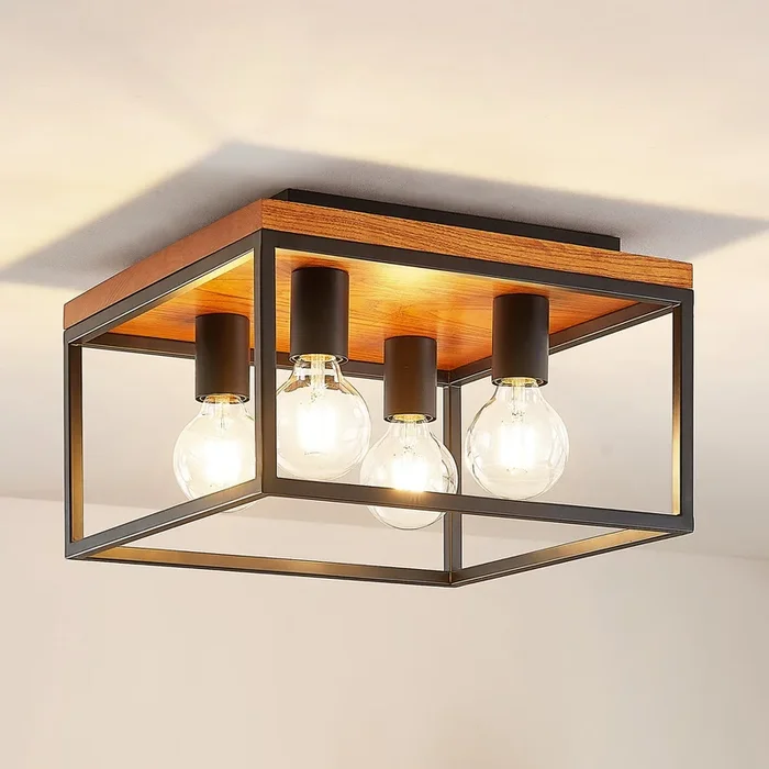 Lindby Miravi plafón, 4 luces