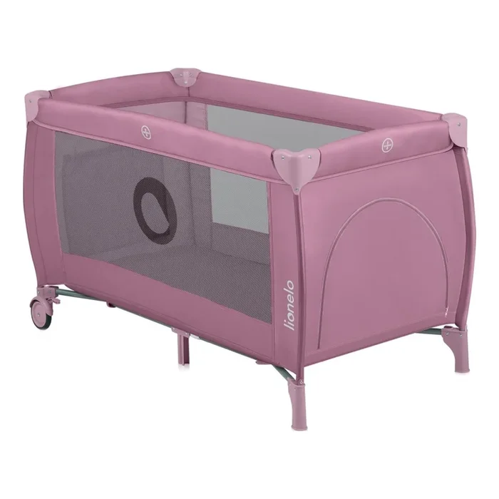 Lionelo – Cuna de viaje STEFI PLUS Pink Magnolia