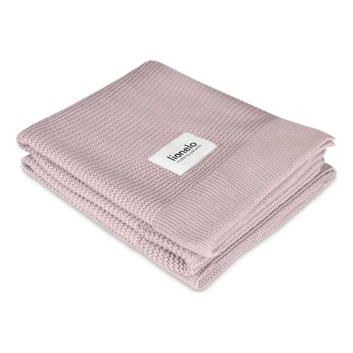 Lionelo – Manta de bambú 75×100 cm Rosa