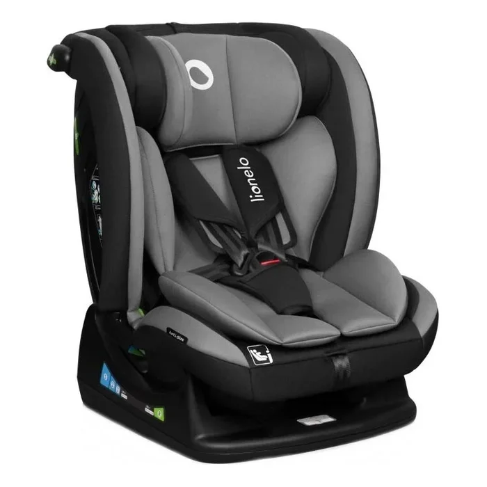 Lionelo – Silla para coche AART i-Tamaño 40-150 cm negro/gris