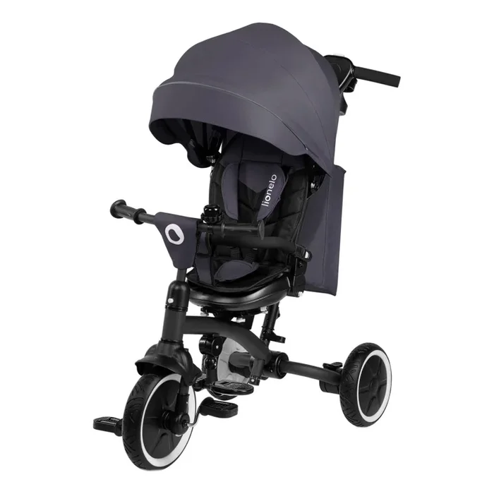 Lionelo – Triciclo infantil TRIS PLUS Grey Stone