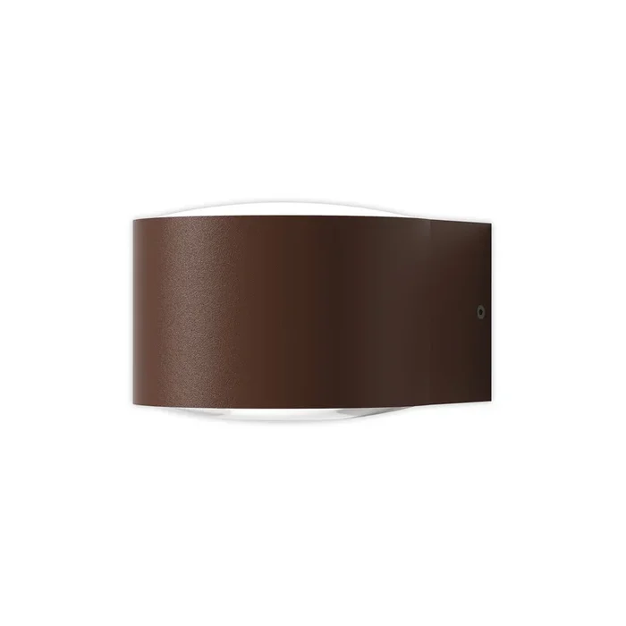 LOOM DESIGN Aplique de pared LED Frey IP65 1x6W corten