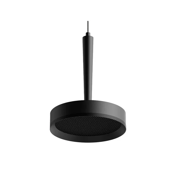 LOOM DESIGN Lámpara colgante LED Nyx P1, negra, aluminio