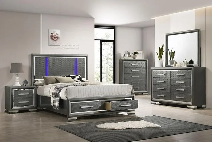 Maisy Grey Bedroom Set