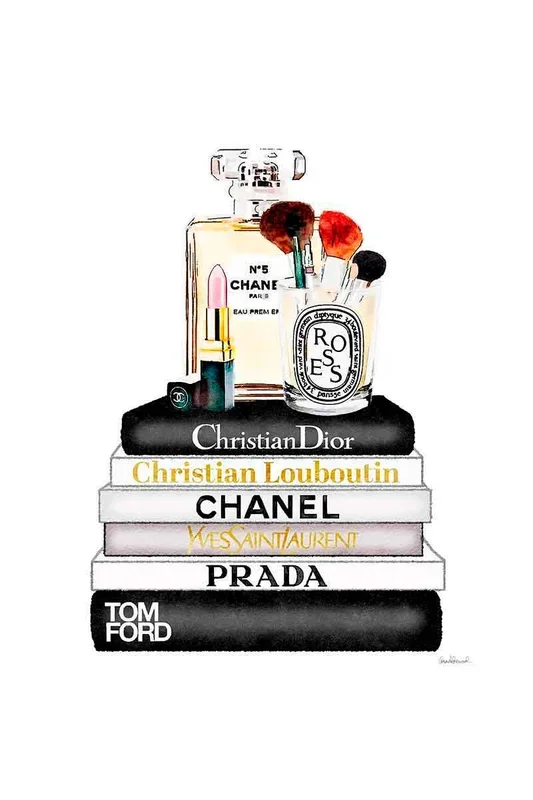 MAKEUP & BOOKS I 60×40 – Drimdeco