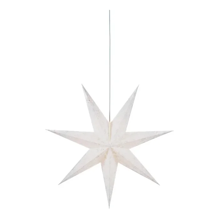 Markslöjd 700115 – Decoración de Navidad ARATORP 1xE14/25W/230V 75 cm blanco
