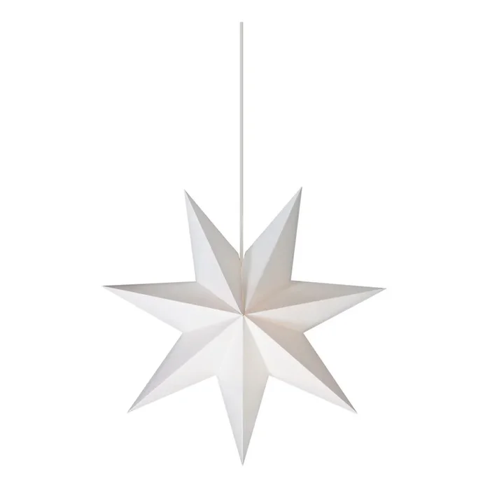 Markslöjd 703120 – Decoración de Navidad DUVA 1xE14/25W/230V d. 45 cm blanco