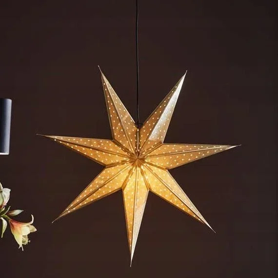 Markslöjd 705790 – Decoración de Navidad GLITTER 1xE14/25W/230V diámetro 75 cm dorado