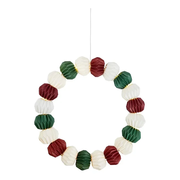 Markslöjd 705815 – Decoración de Navidad LED TUBBY LED/0,6W/3xAA blanco/verde/rojo