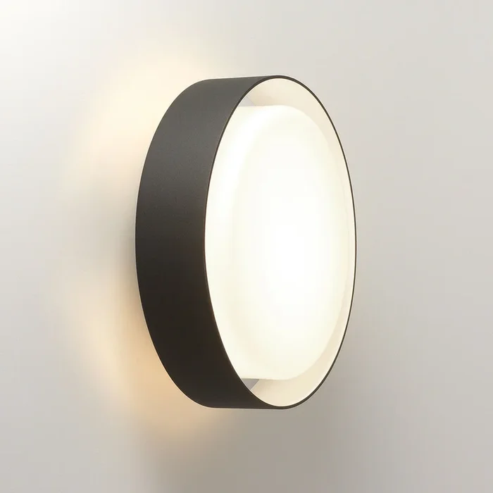 ¡MARSET Plaff-on! Aplique de exterior, IP54, Ø33cm