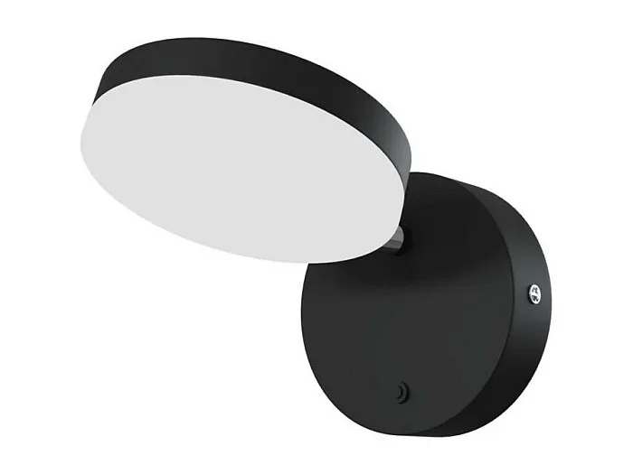 Maytoni Fad Moderna lámpara de pared LED negra integrada Fad