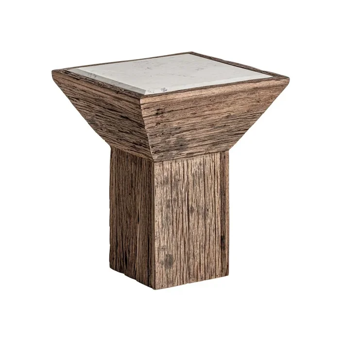Mesa Auxiliar Madera y Mármol ‘Beaufils’