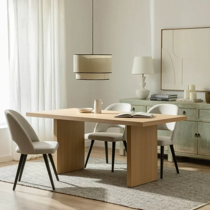 Mesa comedor 180 Delos Natural – Kenay Home