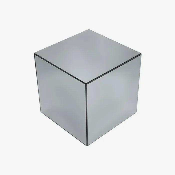 Mesa cúbica espejada, 30cm