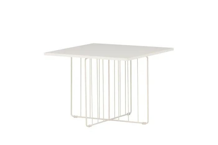 Mesa De Centro DAYTON CT60 60x60x45 Blanco
