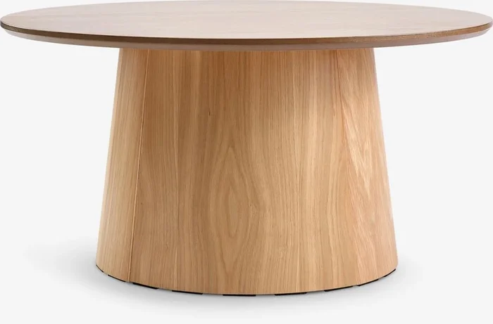Mesa de centro KLIPLEV Ø80 roble natural