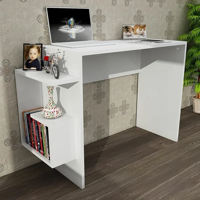 Mesa de trabajo ALASKA 73,8×104,5 cm blanco