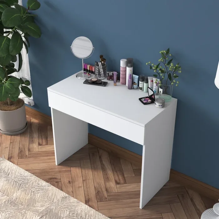Mesa de trabajo RANI 90×76,8 cm blanco