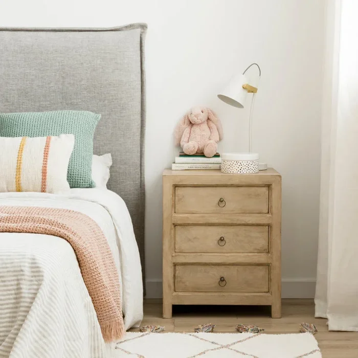 Mesita infantil Rustic Natural – Kenay Home