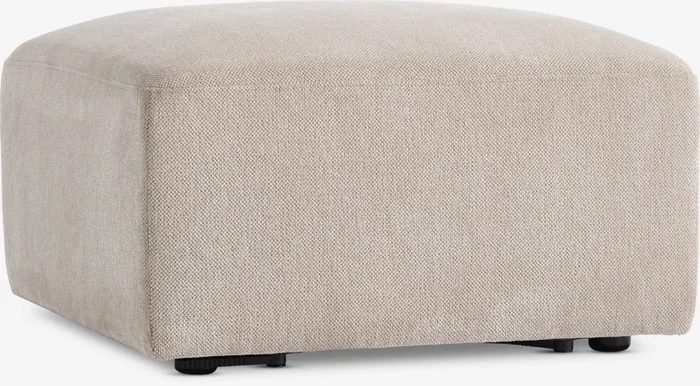 Módulo de sofá SKEJBY chaise longue/puf tela arena