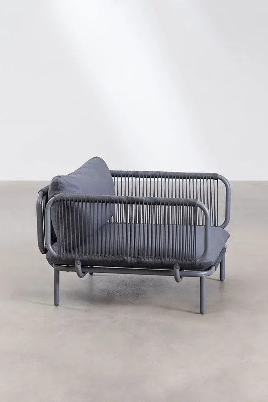 Módulos para Sofá de Jardín Roubly Style Gris Antracita – SKLUM
