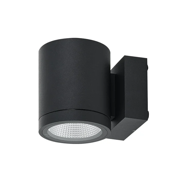 Molto Luce Aplique para exterior Foris Round W, antracita