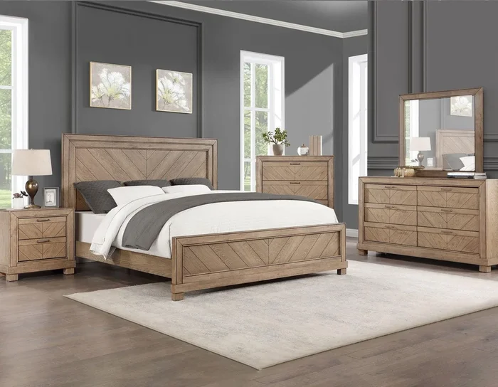 Montana Sand 4-Piece King Bedroom Set