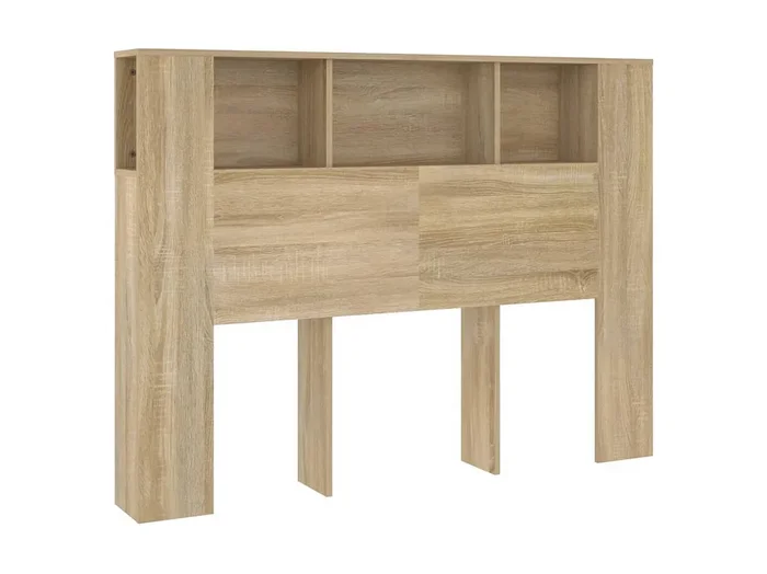 Mueble cabecero color roble Sonoma 140×18,5×104,5 cm ES20881