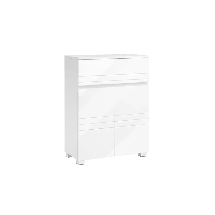 Mueble de Baño 60 x 30 x 80 cm Blanco-VASAGLE