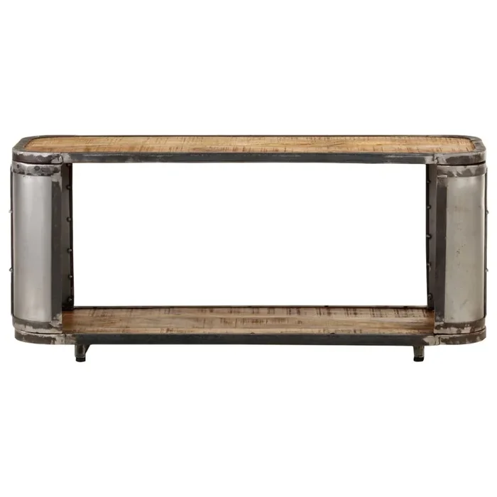 Mueble para la TV madera maciza de mango 90x30x40 cm