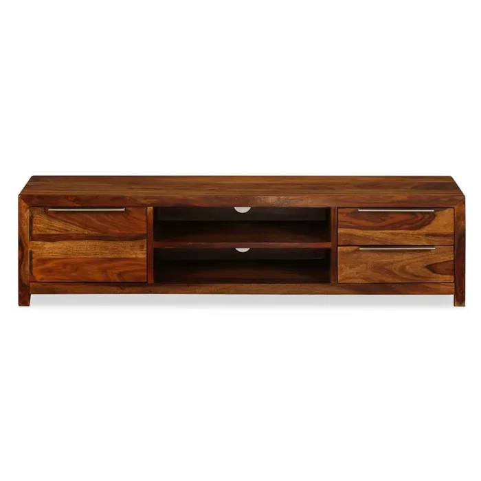 Mueble para TV 120x30x30 cm madera maciza de sheesham