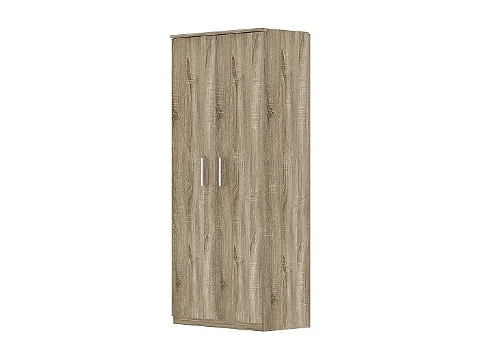 Mueble para zapatos XL colección TOM, 2 puertas color roble claro.