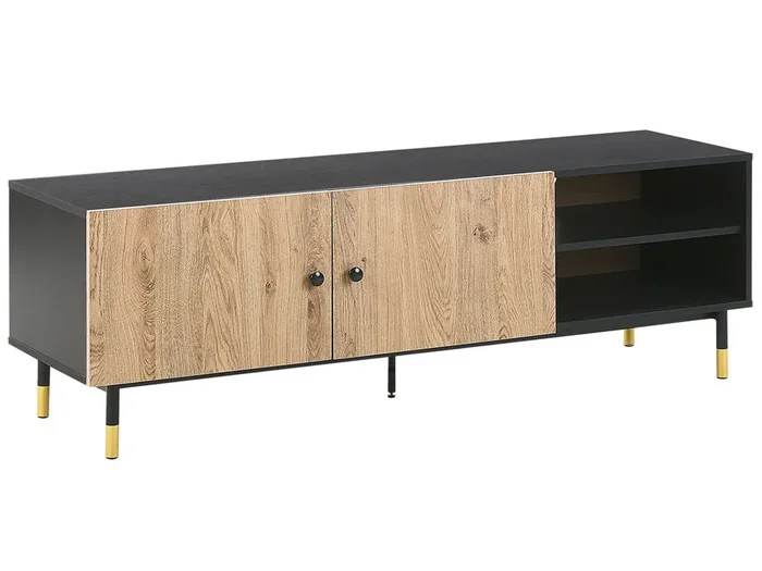 Mueble TV ABILEN Marrón/Negro