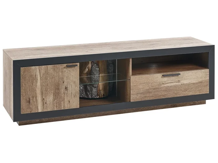 Mueble TV MARANA Marrón/Negro