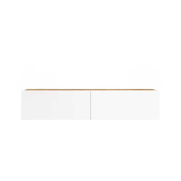 Muebles Tv FUTURE10 RTV140 2D 140x32x30 Blanco