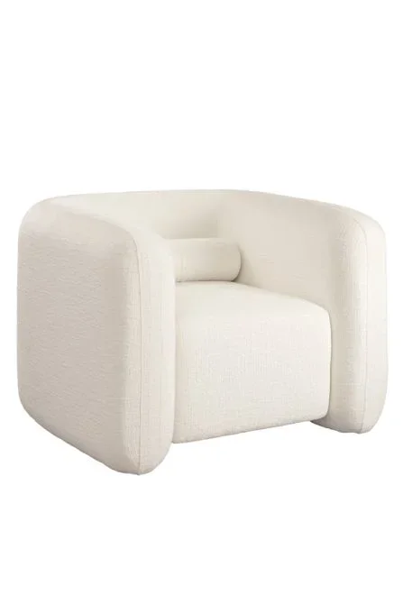 Munich Sillón – Marfil Chenilla